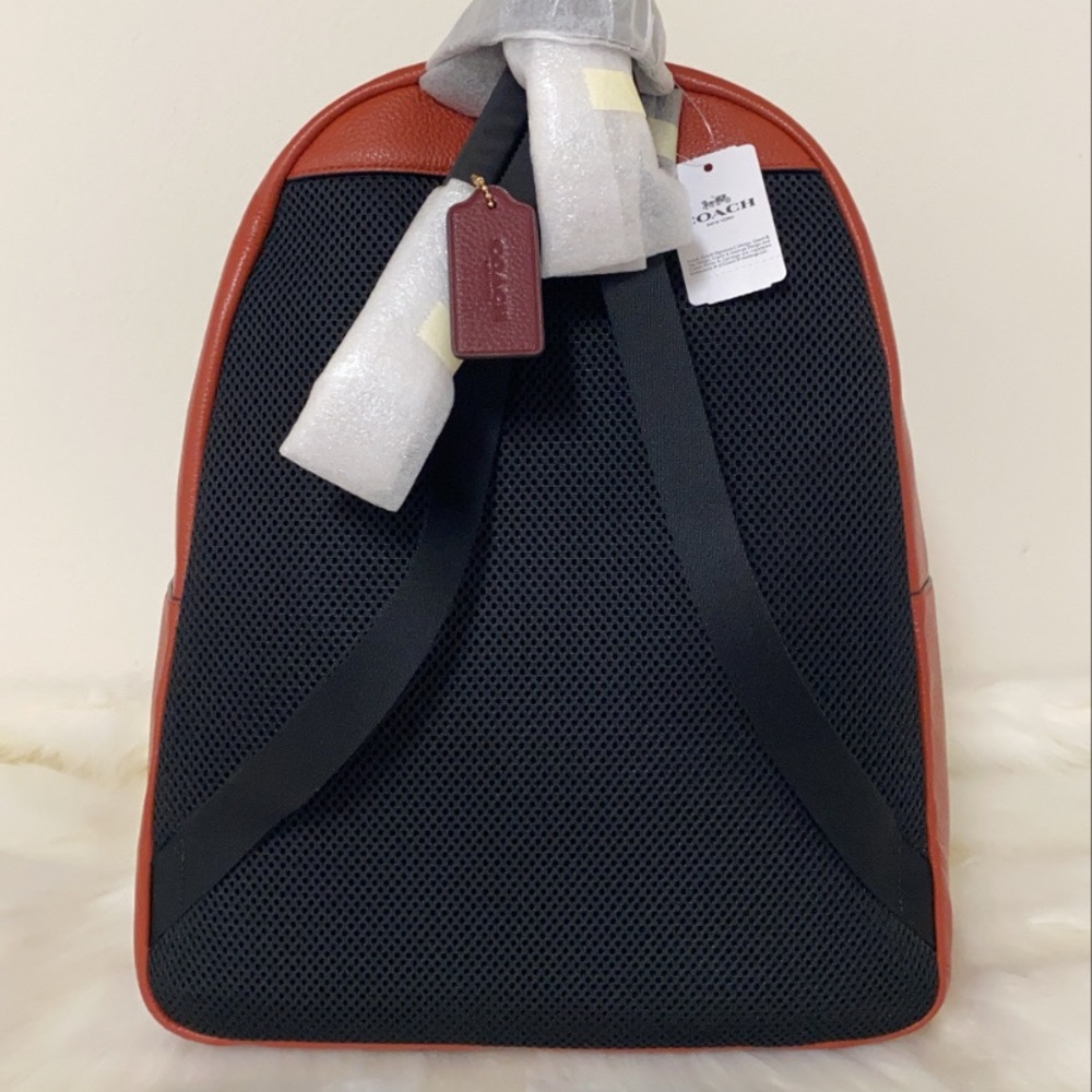 New💃Coach Charlie Backpack With Varsity Stripe - Picture 4 of 11
